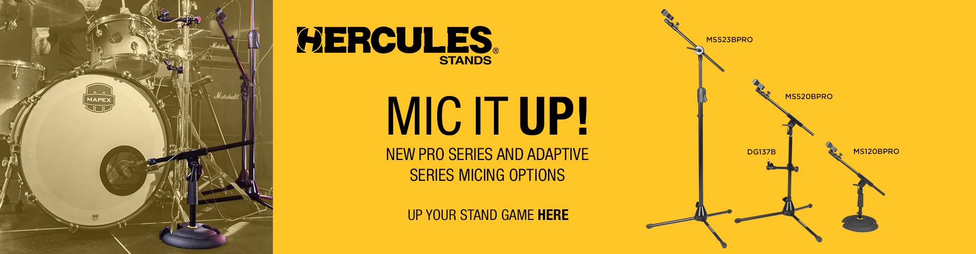 Pro Series Mic Stands