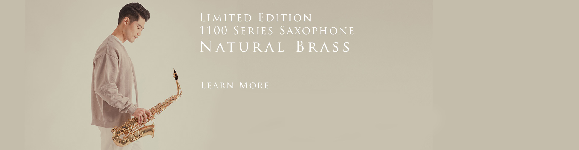 Jupiter 1100 Series Saxophone Natural Brass