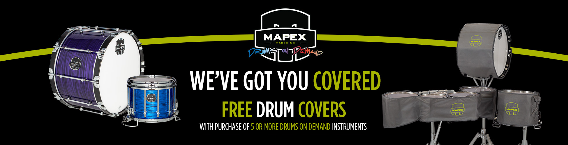 Mapex Marching Free Drum Cover Promo